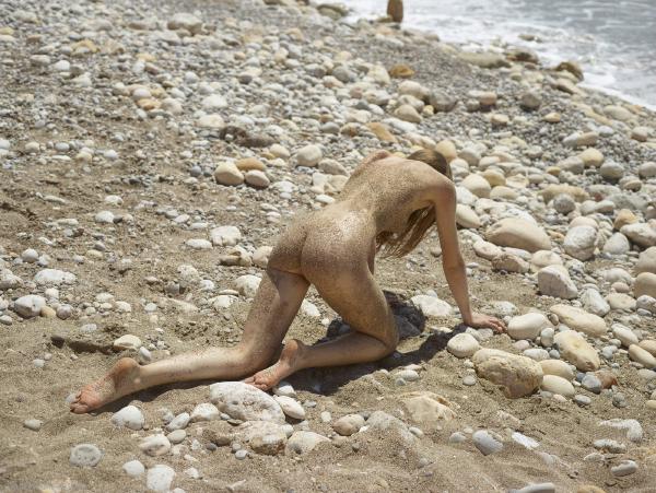 Cindy wet and sandy #123