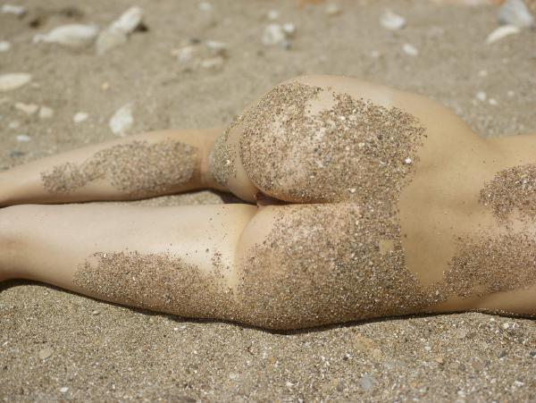 Cindy wet and sandy #56