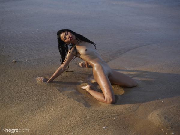 Hiromi gekke sexy strandshoot #11