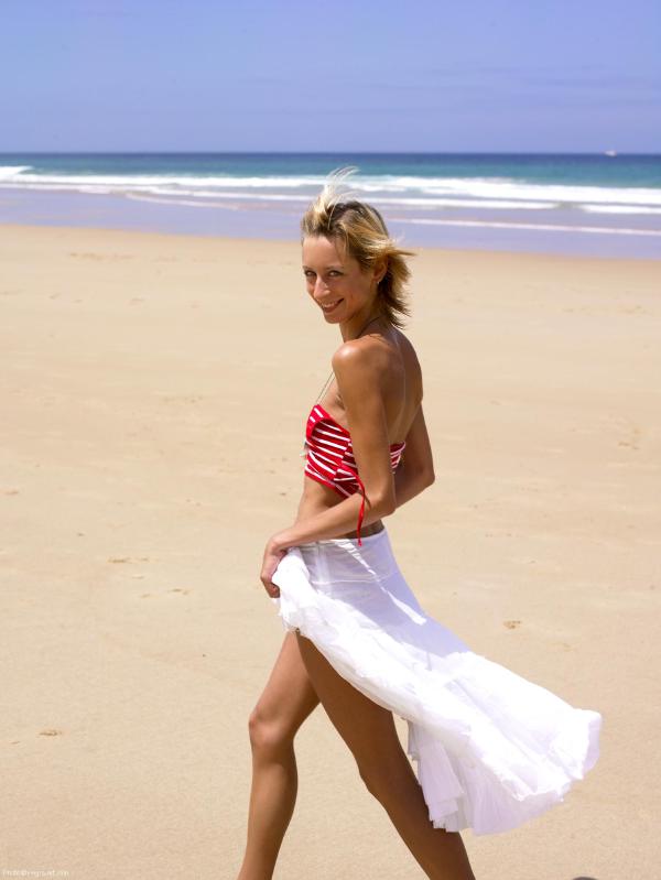 Yanna strandtur #61