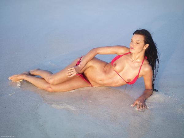 Suzie Carina red bikini #38